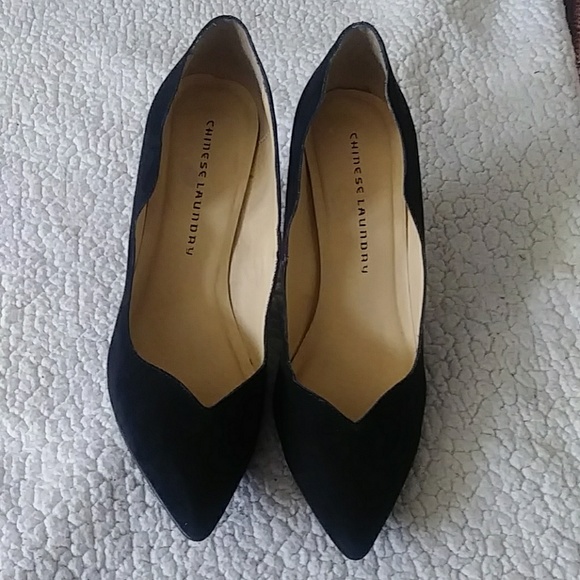 Chinese Laundry Shoes - Chinese launday suede high heels size 10
